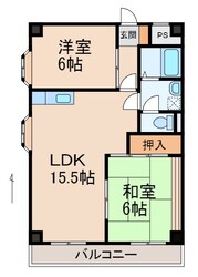 第２ルネみなとの物件間取画像